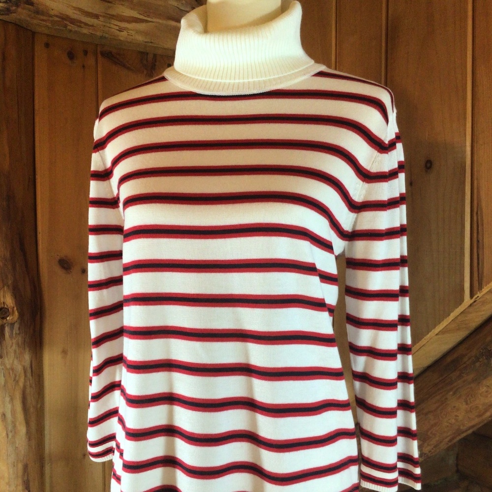 Tommy Hilfiger striped 3/4 sweater
